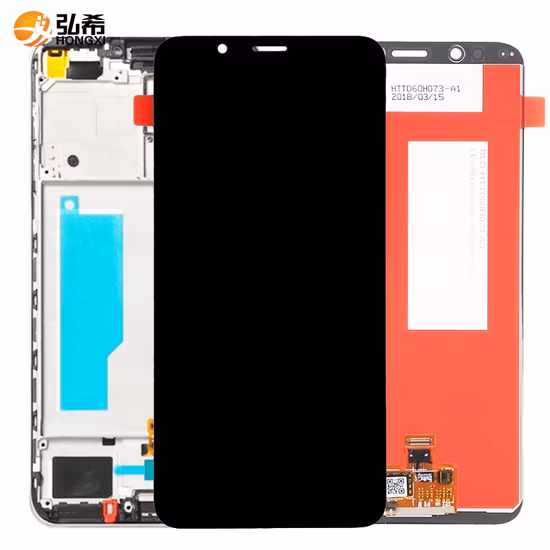 Мобильный телефон ЖК-дисплей с сенсорным экраном Huawei Y7 2018 Полный дигитайзер Мобильные ЖК-дисплеи Аксессуары Запчасти